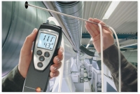 Anemómetros de hilo caliente