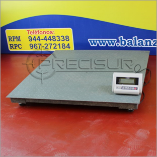 BALANZA ELECTRÓNICA TIPO RAMPA 01 PANTALLA  HENKEL