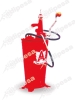 Balde de Aceite Manual AXEL OR401 4 1/2 Gal. 1.7MTR + llave sacafiltro