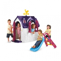 Casita Lovely House Con Tobogán FEBER