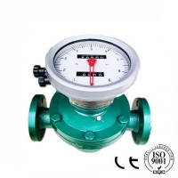 CAUDALÍMETRO DE ENGRANAJE OVAL CON SALIDA 4-20MA PARA GASOLINA Y PETRÓLEO OG501132