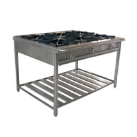 Cocina industrial isla a gas frionox - CI6
