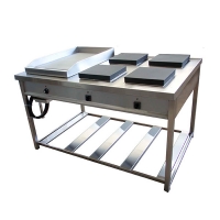 Cocina industrial isla electrica frionox - CI4-P