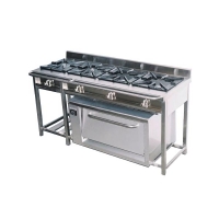 Cocina industrial mural en linea con horno frionox - CML-4-H