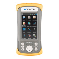 Controlador de campo FC500 Topcon