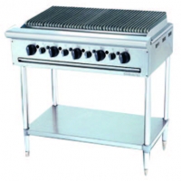 Parrilla con estructura en acero inoxidable Berjaya - CB5BFS