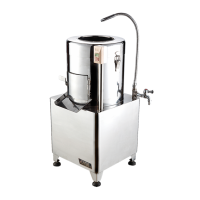 Peladora de Papas 15 Kg VENTUS VPP-15