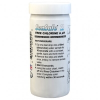 TIRAS VISUALES PARA MEDICIÓN DE CLORO LIBRE Y PH SENSAFE 481025
