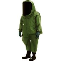 Traje de proteccion quimica verde oliva Dräger CPS 7900