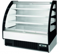 Vitrina exhibidora refrigerada frontal abierta linea ambar Infrico - VBR 12 SS